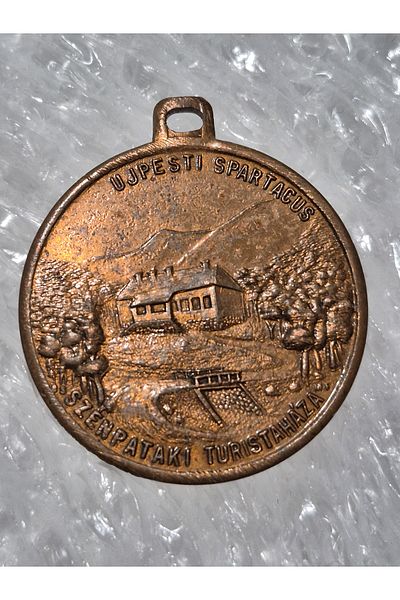 Edi Antik 3.5cm Diameter Rare Hungarian Soviet Spartacus Medal. The Original Period