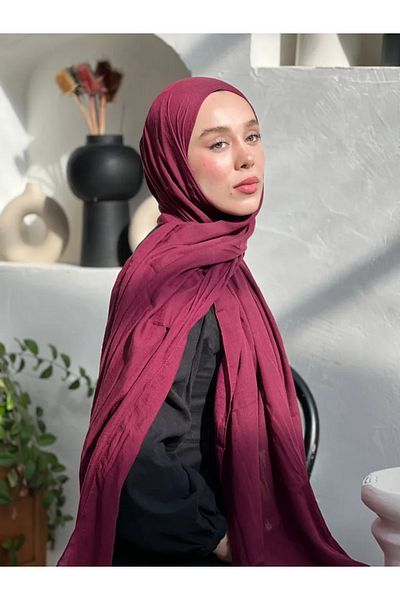 Modakaşmir Şal Neo Bumbac Culoare Cireş