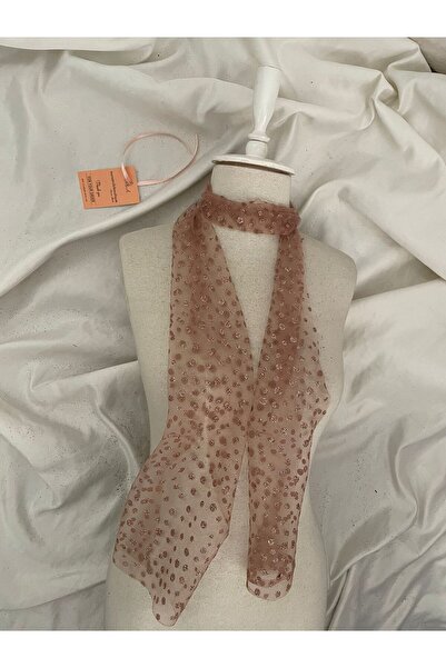 Nurcanilirboutique Sim detaylı Boyun Fular& Saç bandanası & Çanta Aksesuar