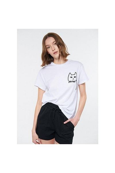 Mavi Μπλουζάκι με στάμπα Cat