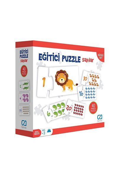 Eldenör CA.5031 CA Games, Educational Puzzle Numbers
