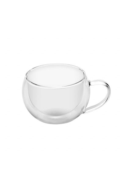 ETA Set 2 Cesti Pentru Espresso Lung 5180 91010, 160 Ml, Pereti Dubli Din Sticla Borosilicata