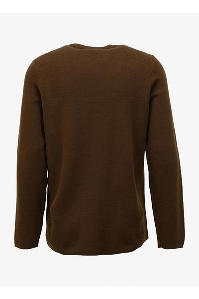 GMG FIRENZE Crew Neck Zipper Detailed Knitwear Men's Sweater