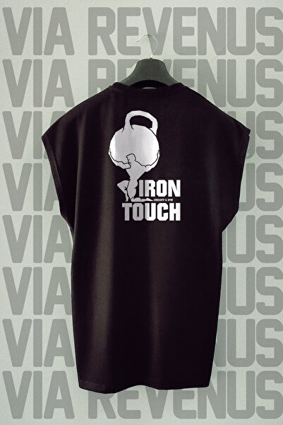 Vordevia Iron Touch / Gym Back Štampano Sportska majica bez rukava okrugla kr...