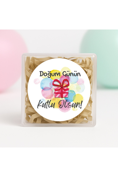 repro design Tematică Zi de Naștere - Autocolant rotund imprimat de 4 cm, 24 ...