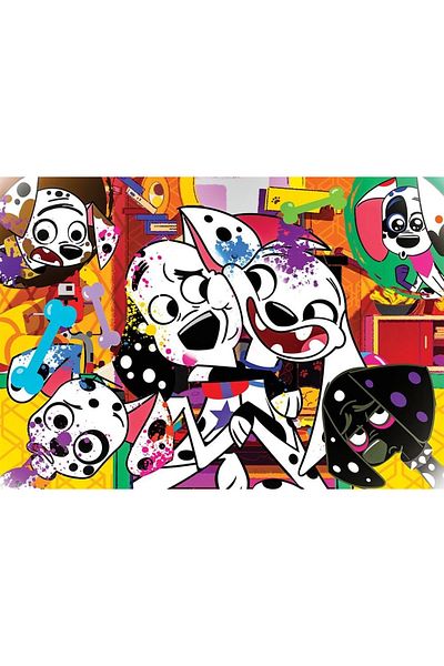 Eldenör Dal 714 101 Dalmation Puzzle 100 -Ks