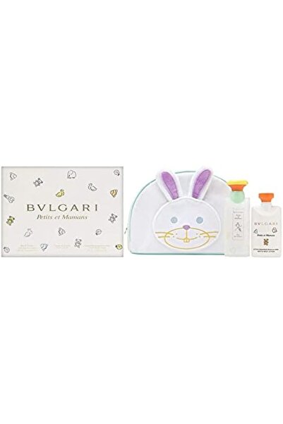 Bvlgari Petits Et Mamans Set (Eau De Toilette 100 ml, Body Lotion 75 ml, Cosmetic Bag)