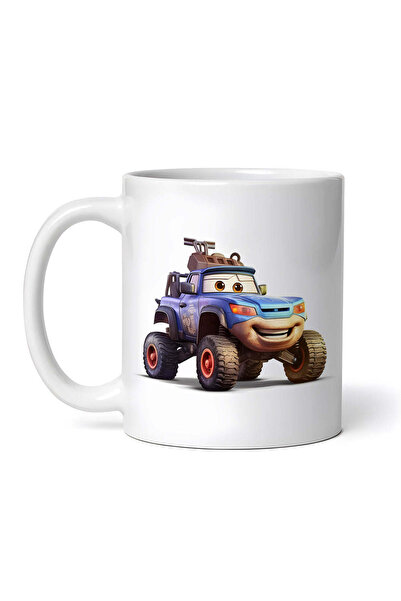 OEM Cană albă personalizată, mașină de măcinat cu granulație albastră, Inovat...