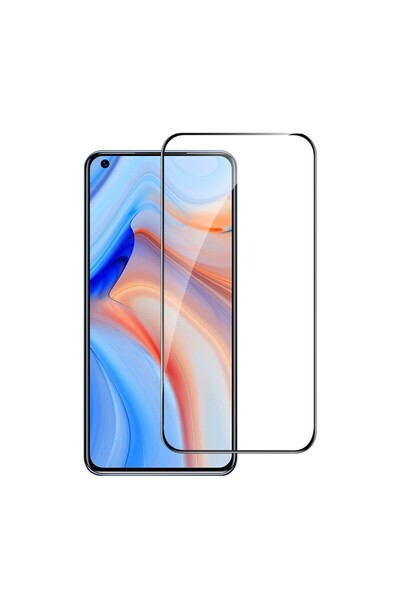 Flippy Tempered Glass 9D Screen Protector for iPhone 15 Plus - Anti-Shock, Full Glue, Black Edges, T