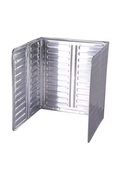 Flippy Stove Protection Plate, Anti-Splash Protection Plate, Easy to Clean, 32.5 x 84 cm, Gray