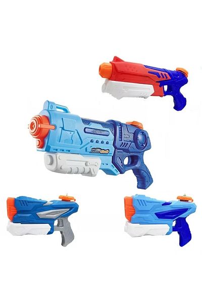 Flippy Set of 4 Water Blaster for Children, Flippy, 6 years+, Multicolor, 1x 900 ML + 3x 300 ML