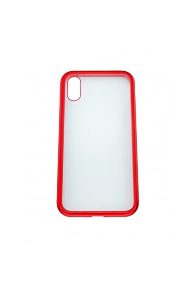 Flippy Magnetic 360 Protective Case for Apple iPhone XS Max, Red