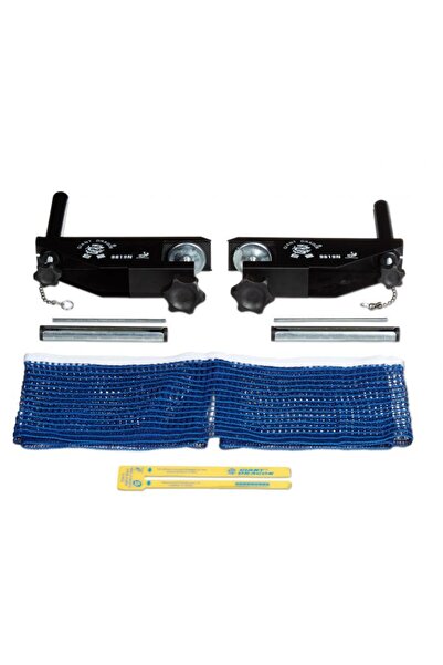 Relaxdays Δίχτυ πινγκ πονγκ, επεκτάσιμο έως 169,5 cm, μπλε