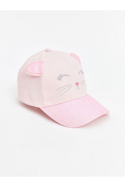 LC Waikiki Baby Girl Cap Hat with Animal Figure