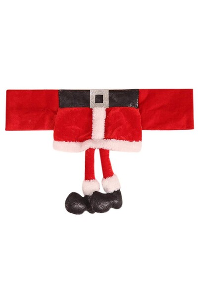 Tim Decorațiune de Crăciun pentru scaun Flippy, material textil elastic/polie...