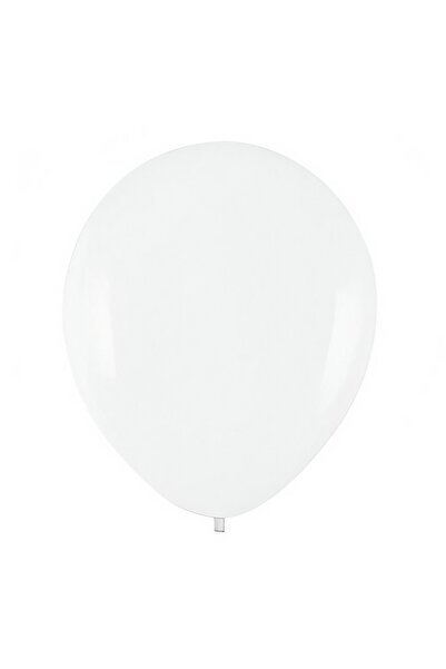 Flippy Set of 10 Latex Balloons, Flippy, Party Model, 13 cm, 1 g, White