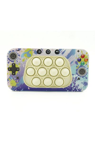 Flippy Console Toy, Speed Push Game, Lights/sounds, Abs/silicone, Multicolor Model, 15.5x7.6x5.3 Cm