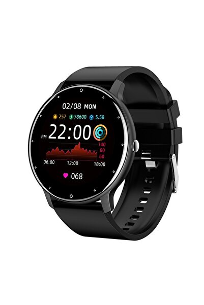 dalip ZL02D Smartwatch & Fitness Band - Black, Heart Rate & SpO2, IP67