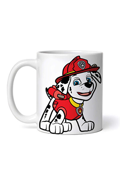 OEM Cană albă personalizată, Marshall Paw Patrol Smiles, Inovatix®. 330ml