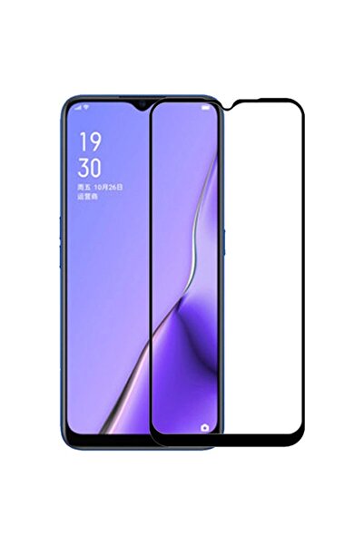 Flippy ® Folie de sticlă compatibilă cu Oppo A5 2020 111D Negru