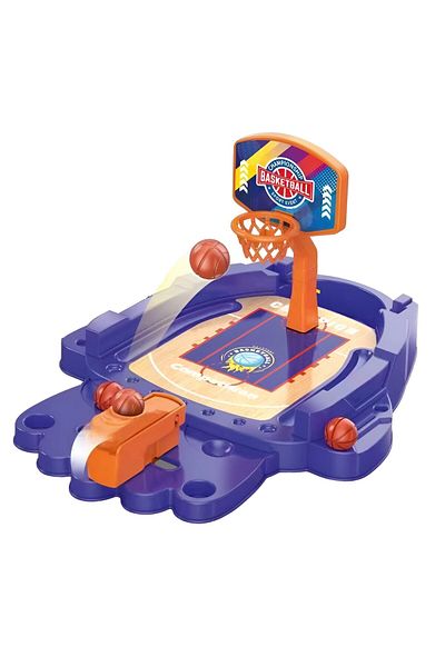Flippy Mini Interactive Basketball Board Game for Kids, Flippy, Balls Included, 25.5x19.5x13.5 cm, Purple