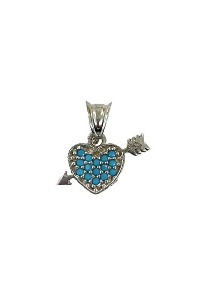 Jolie Silver Pandantiv din argint 925, inimă cu săgeată, 0.7 g, 10x15 mm