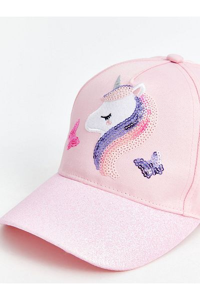 LC Waikiki Horse Embroidered Girl's Cap Hat