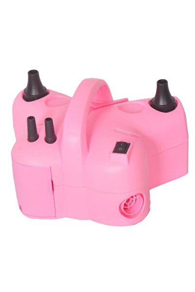 Flippy Umflator electric pentru baloane, Flippy, două prize, 220V, 600W, roz