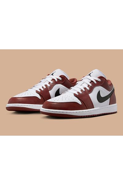 Nike Air Jordan 1 Low Se "Dark Pony" Gs Children's Basketball Shoe