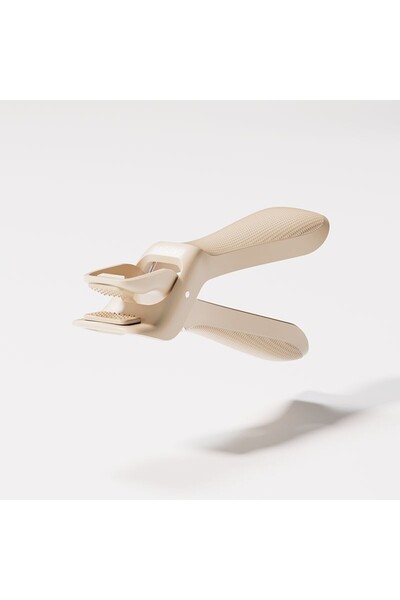 Flippy Λαβίδα για μπολ, Flippy, ανθεκτική σε υψηλές θερμοκρασίες, 16x 10,5 x 3,6 cm μπεζ