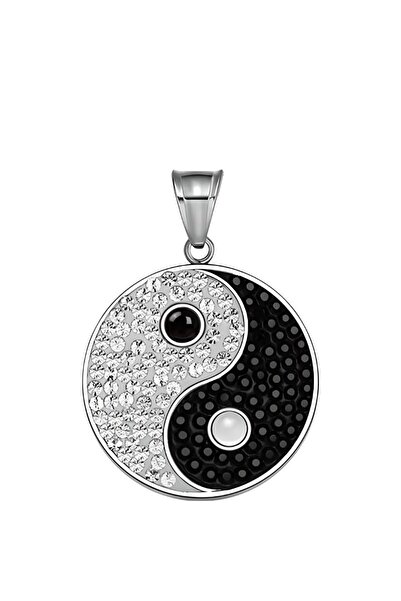 Jolie Silver Pandantiv din argint 925 Jolie, model Yin și Yang, 11 x 11 mm, 1...