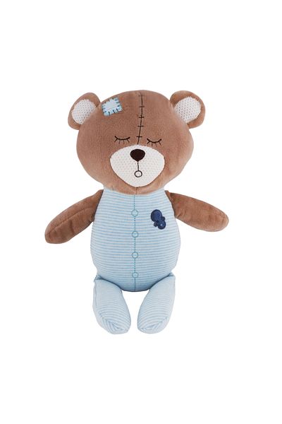 zola Usuletul Lucas din plus, salopeta albastra, 30 cm