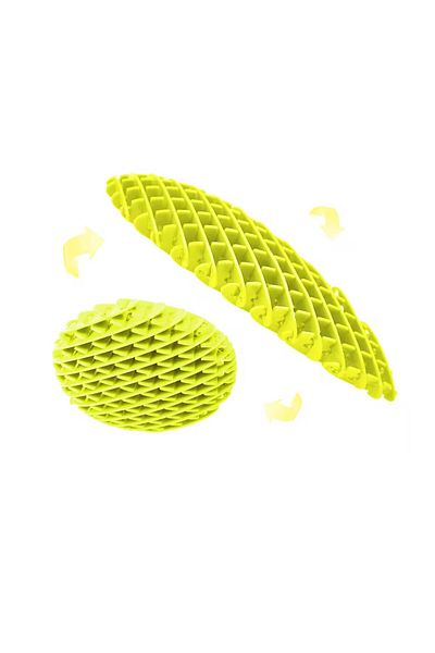Teo Jucarie Worm Fidget de Decompresie, , Anti Stres, Dimensiune Compacta 10 cm, Dimensiune Extinsa 24.5