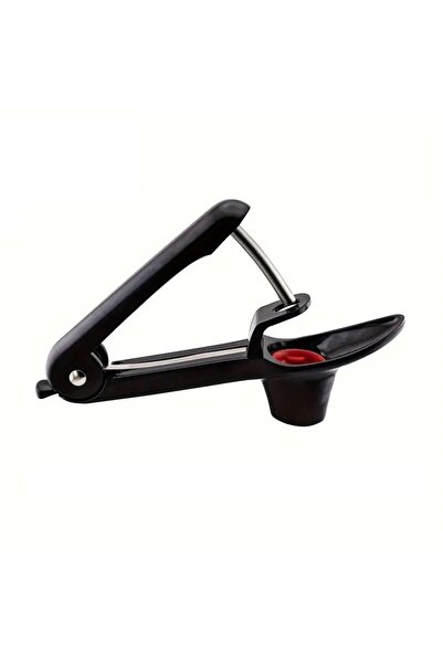 Bibilel Cherry/Pit Remover, Manual, with 1 Hole, for Cherries/Olives, Black