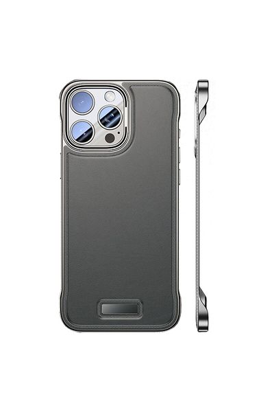 OEM Husa pentru iPhone 15 Pro husa de protectie pentru telefon Design Modern fara margini Subtire Gri