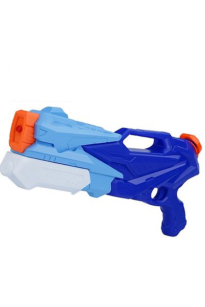 Flippy Water Blaster for Kids, Tank, For Pool/Beach, Flippy, 6 years+, 3 Nozzles, Blue, 770ML
