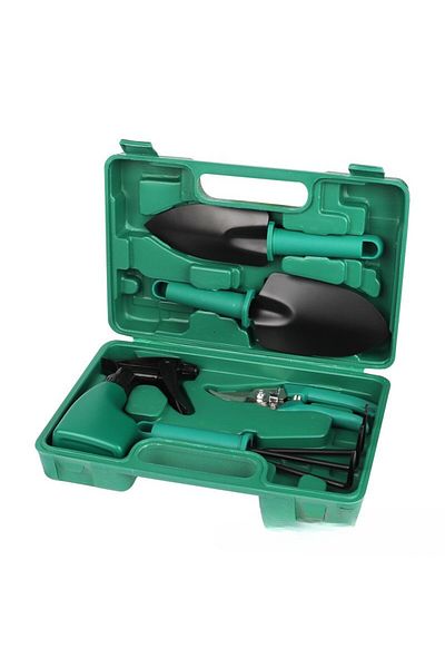 OEM Set of 5 gardening accessories, storage bag included, stainless steel, 18.5 x