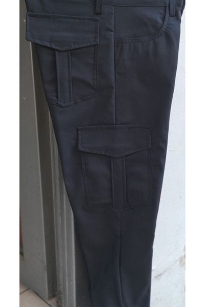 BeyzDenim Dark Gray Cargo Flexible Tactical Large Size Ripsstop Pants