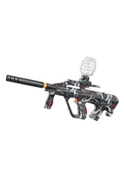 Flippy Electric Toy Machine Gun with Gel Hydrogen Balls, Gun Bluster, Burst Shooting, Age 6+, Protec