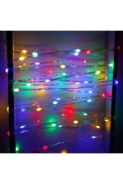 Flippy Christmas String Lights, 200 micro LEDs, 20 m, 220V, 8 modes, multicolor