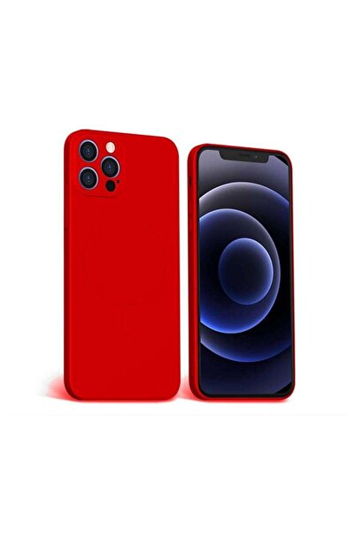 Flippy Protective case compatible with Apple iPhone 12 Pro Mag Safe Silicone Red