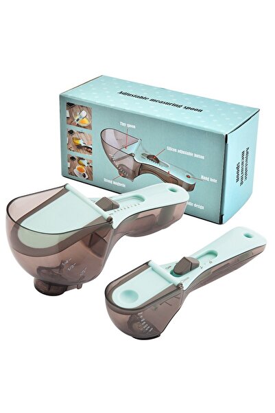 Flippy Set de 2 căni de măsurat reglabile pentru bucătărie,