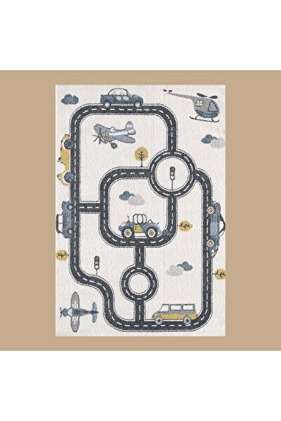 Bella Maison Road Trip Çocuk Halısı (120x180 cm)