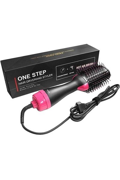 bzstore Perie electrică fixă, pentru volum, ceramică, 3 setări de temperatură, 1000W