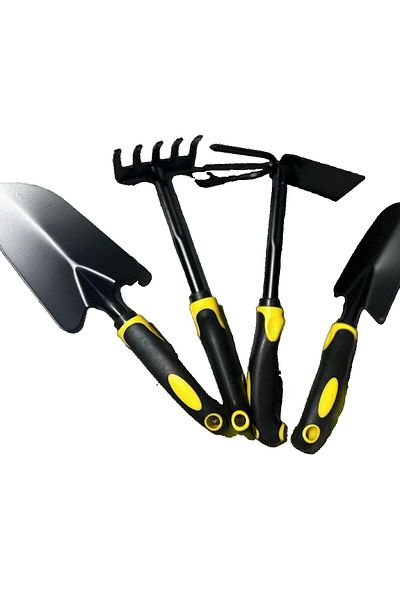 OEM Set of 4 Garden Tools for Planting, Tilling and Plant Care, Materia
