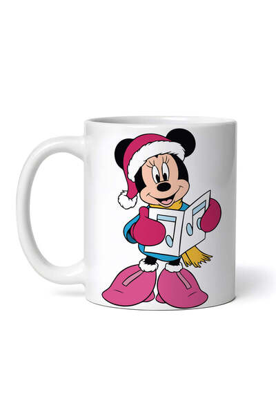 OEM Εξατομικευμένη Λευκή Κούπα, Mickey Reading, Inovatix®. 330ml