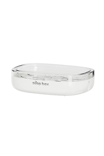 OEM Soap Dish, For Countertop, PET, Optimal Drainage, White