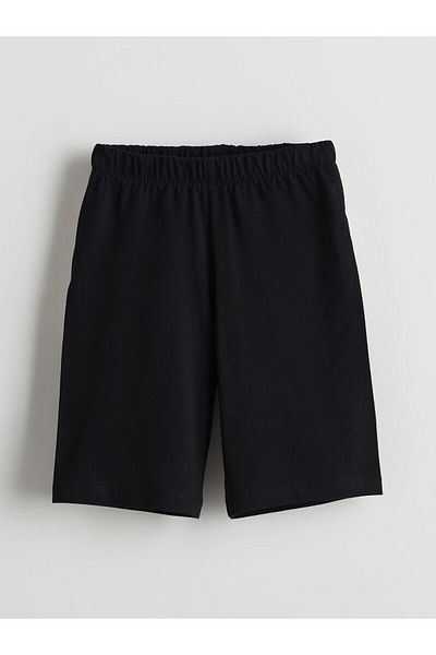 LC Waikiki Elastic Waist Basic Boy's Pajama Shorts