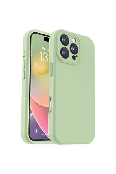 Flippy Θήκη προστασίας από ματ TPU, Flippy, για Apple iPhone 16 Pro, πλήρους κάλυψης, πράσινη