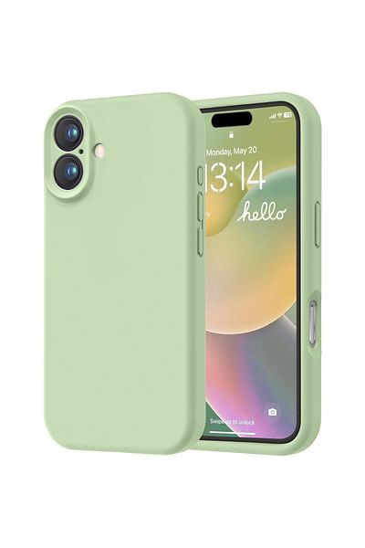 OEM Matte TPU Protective Case, for Apple iPhone 16, Camera Protection, Anti-Shock, Anti